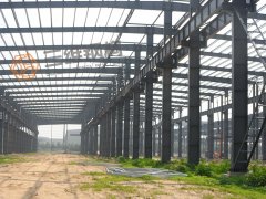 山東宏業紡織有限公司重鋼廠房工程