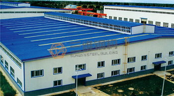 山東三維輕鋼結構廠房案例
