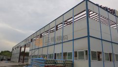 聊城公安機床系統(tǒng)輕鋼結(jié)構(gòu)廠房造價工程