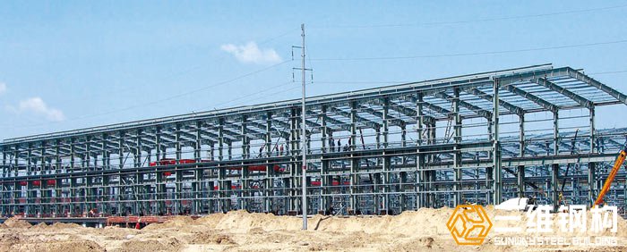 魏橋創(chuàng)業(yè)重鋼結構廠房車間